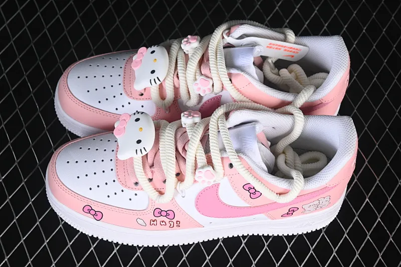 All categories Nk Air Force 1 Air Force series Nk Air Force 1 Low Air Force low-top Nike Air Force 1'07 Low Pink Sweet Katie Air Force 1 low-top casual sneakers YY2024-762